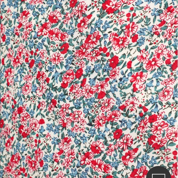 NWT Lulus Playing Around Cream Multi Floral Print Wrap Skort Romper - Picture 4 of 6